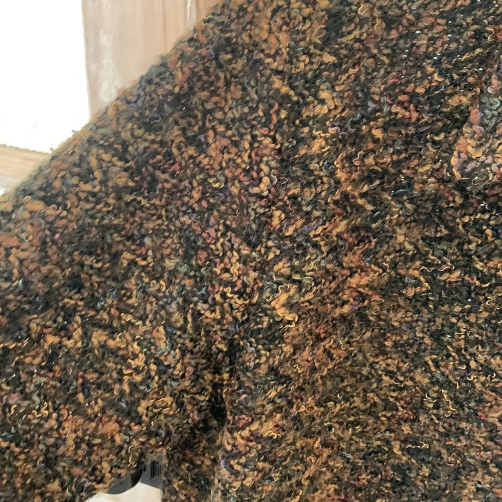 Chico’s, Tweed Jacket, Blazer, Women, Brown, Black, Multicolor, Size 1 - Picture 4 of 6